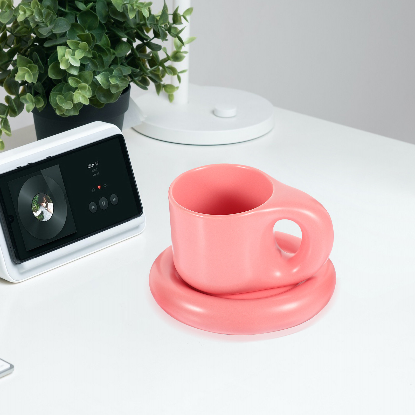 Ceramic Coffee Cup Set with Sa - đánh giá và giá Coffee Tea Hot