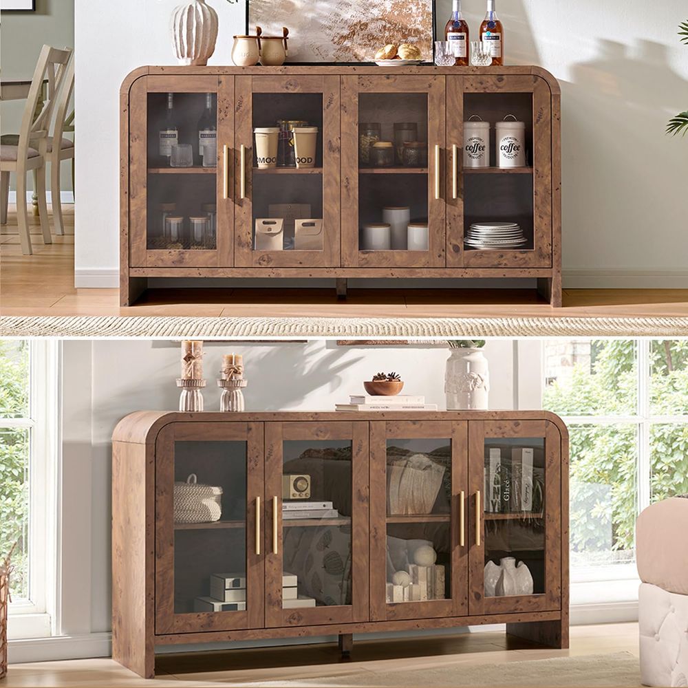 Sideboard Buffet Cabinet with  - đánh giá và giá Coffee & Tea Difabis