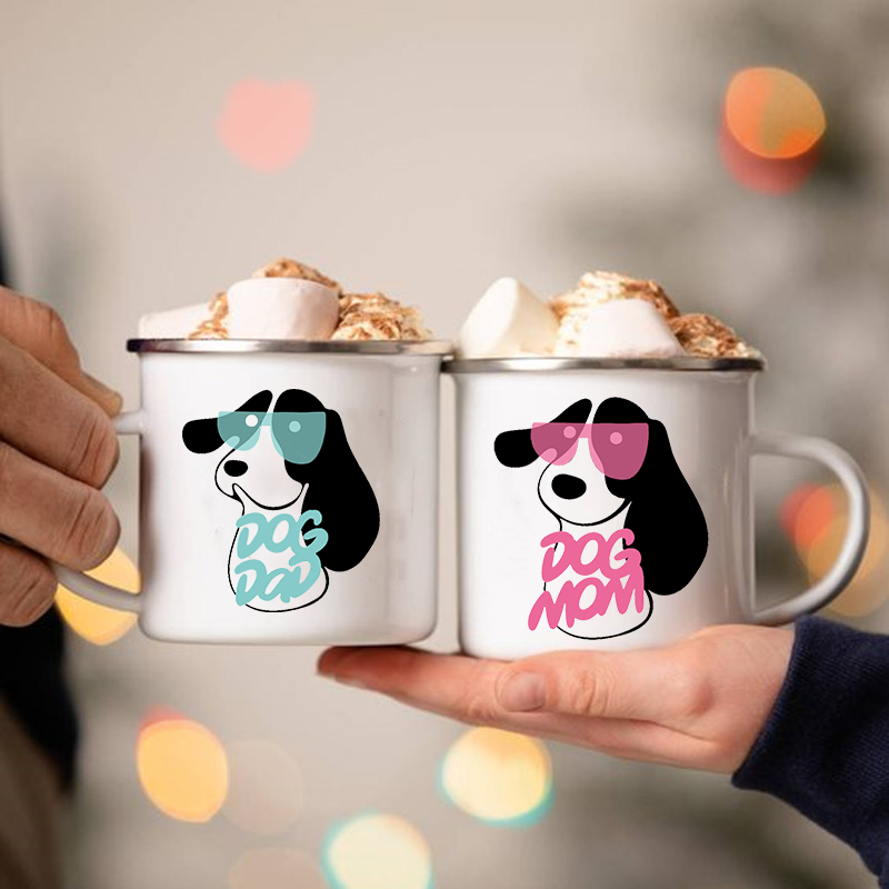 Dog Mom/Dad Print Creative Ena - đánh giá và giá Coffee Tea And Cocoa