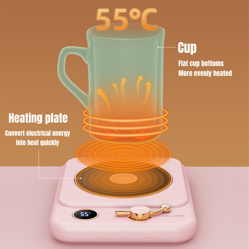 Coffee Cup Wamer Electric Mug  - đánh giá và giá Coffee Tea Sugar Set