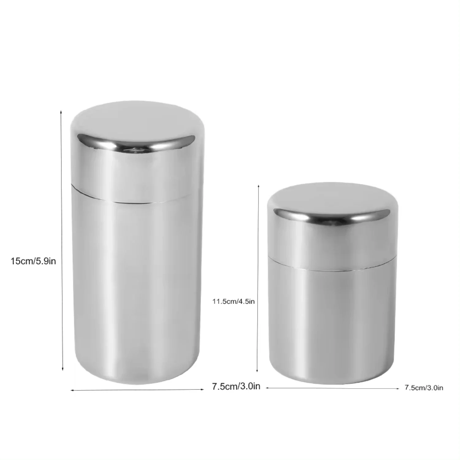 Stainless Steel Tea Leaf Tins  - đánh giá và giá Coffee Tea And Sugar Canisters