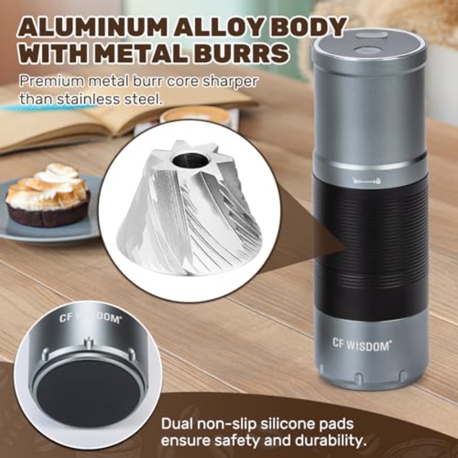 Portable electric and manual c - đánh giá và giá French Press Coffee & Tea