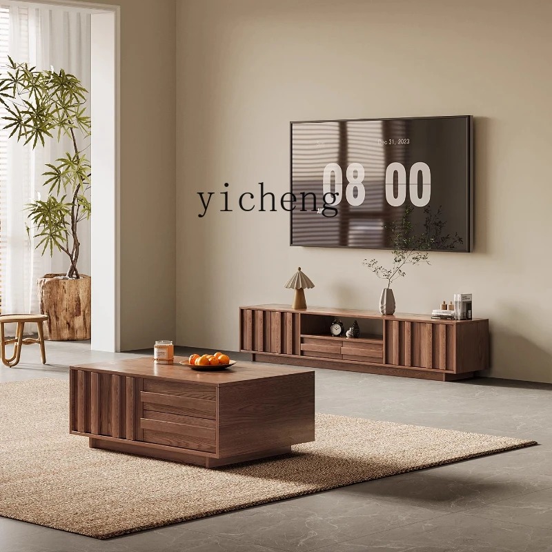 GZ Solid Wood TV Cabinet Stora - đánh giá và giá Coffee & Tea Difabis