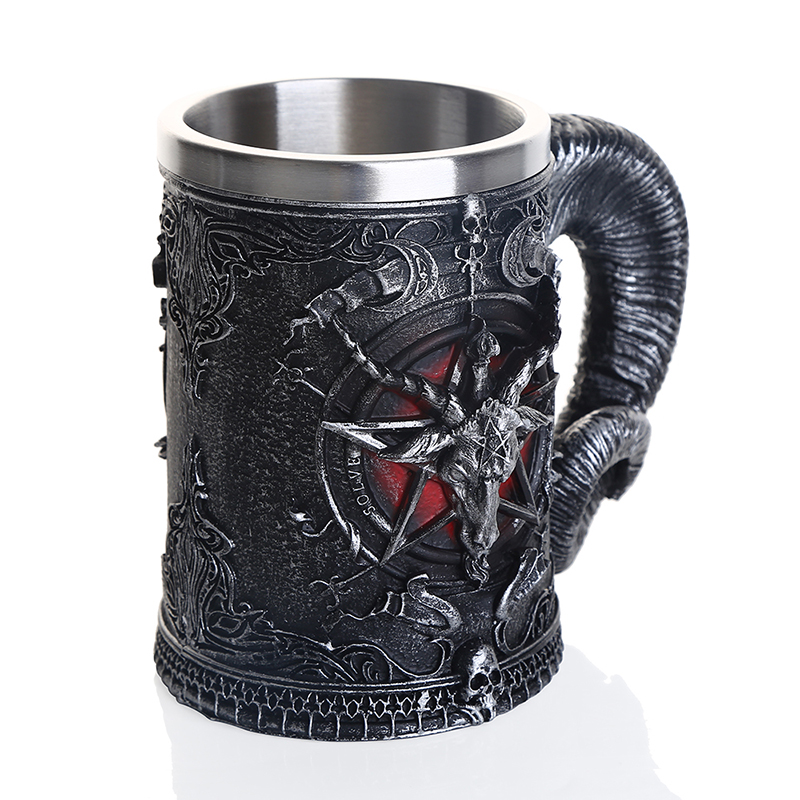 Baphomet Beer Glass Buffmet Re - đánh giá và giá Mug Tea Coffee