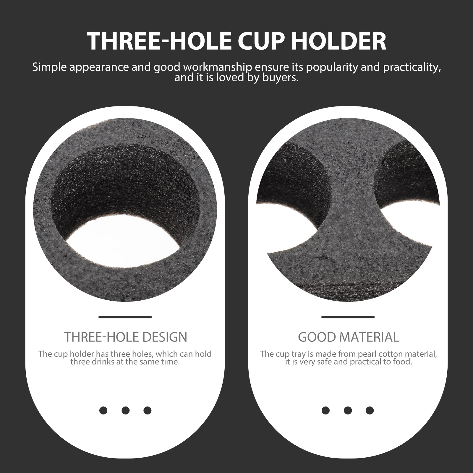 2Pcs Convenient Cup Tray 3-Slo - đánh giá và giá Coffee Tea With Milk
