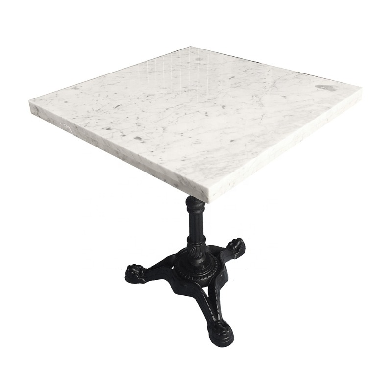 Round or square marble top met - đánh giá và giá Coffee Tea Or