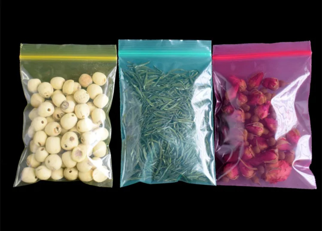 50/100PCS Thick PE Plastic Zip - đánh giá và giá Coffee Tea In Chinese
